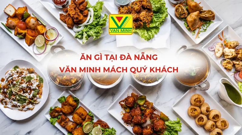 Dia banh xeo nem lui Da Nang cuon voi rau song va banh trang